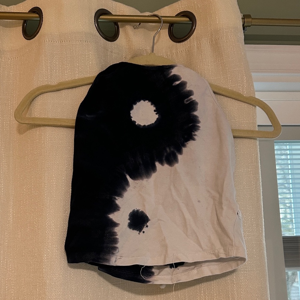 Tie-dye halter top